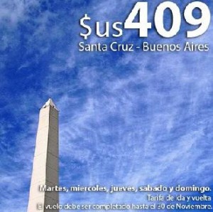 vuelos a buenos aires desde bolivia vuelos a buenos aires desde bolivia 300x298 AerolÃnea Aerosur, Ofertas Vuelos Santa Cruz Buenos Aires