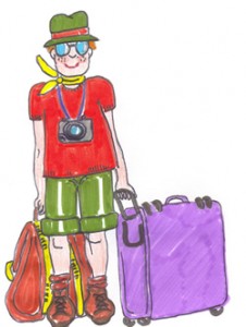 turista turista 226x300 10 Importantes recomendaciones para viajar fuera del país