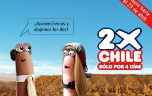 ofertas 2x lan chile ofertas 2x lan chile 300x190 LAN, ofertas 2x para viajar dentro de Chile
